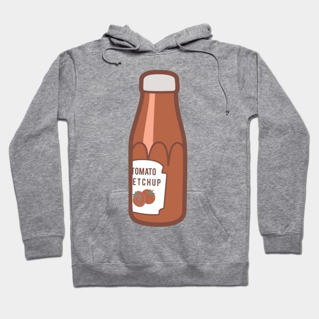 Ketchup bottle Hoodie by ShirtyLife